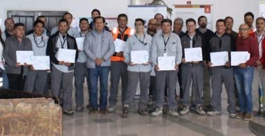 Trabajadores de Codelco División Gabriela Mistral certifican sus Competencias