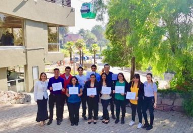 Informadores Turísticos del Teleférico de Santiago certifican sus competencias