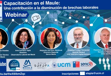 ChileValora es parte de seminario sobre disminución de brechas laborales en la Región del Maule